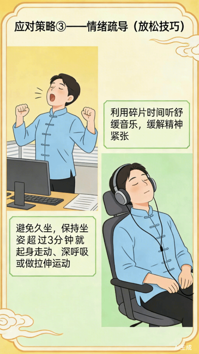 AI动态画报丨人在工位，心在远方：如何快速找回工作节奏（下篇）