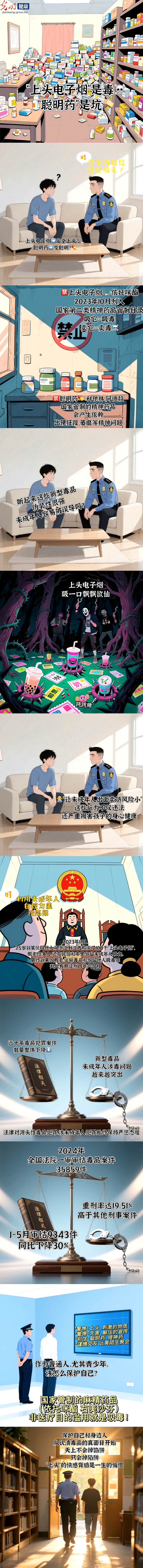 国际禁毒日|最高人民法院：新型毒品犯罪低龄化加剧，未成年人涉毒陷阱曝光