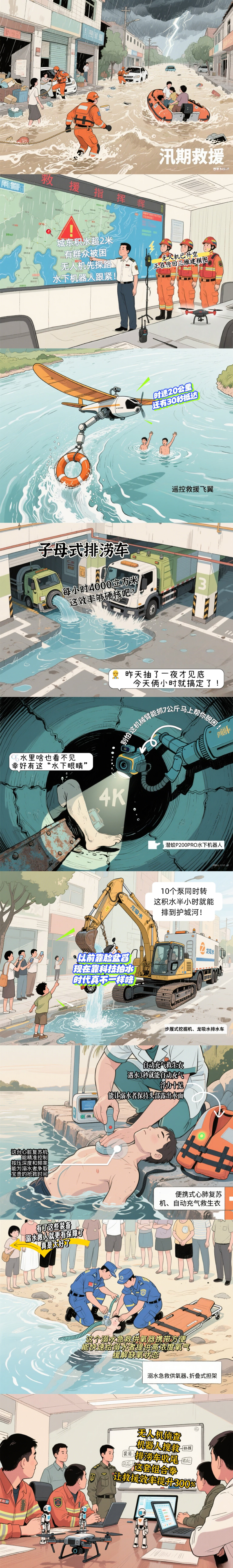 汛期险情速记录|智能装备协同作战 为汛期安全撑起“防护盾” 汛期险情速记录|智能装备协同作战 为汛期安全撑起“防护盾”