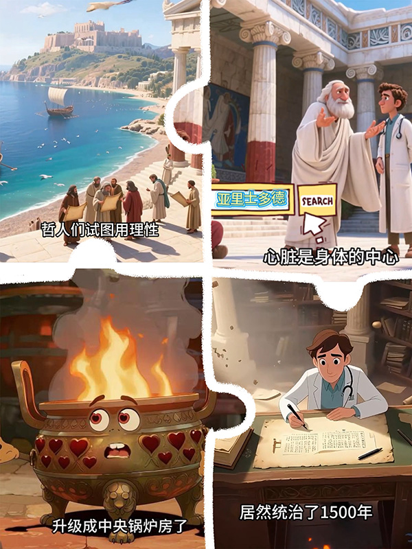 光明健康|AIGC动画《心路历程》:从灵魂居所到生命之泵 光明健康|AIGC动画《心路历程》:从灵魂居所到生命之泵