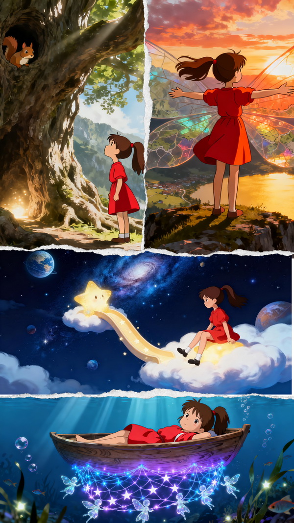 光明健康|AIGC动画《星语心愿》：我的世界，有另一种璀璨