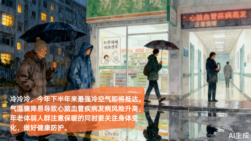 【AI科普漫画】“一夜入冬”如何健康过渡?七项防护提示请收好 【AI科普漫画】“一夜入冬”如何健康过渡?七项防护提示请收好