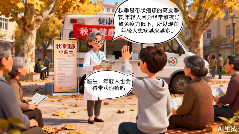 【AI科普漫画】秋季这种病高发，与年龄和免疫力有关