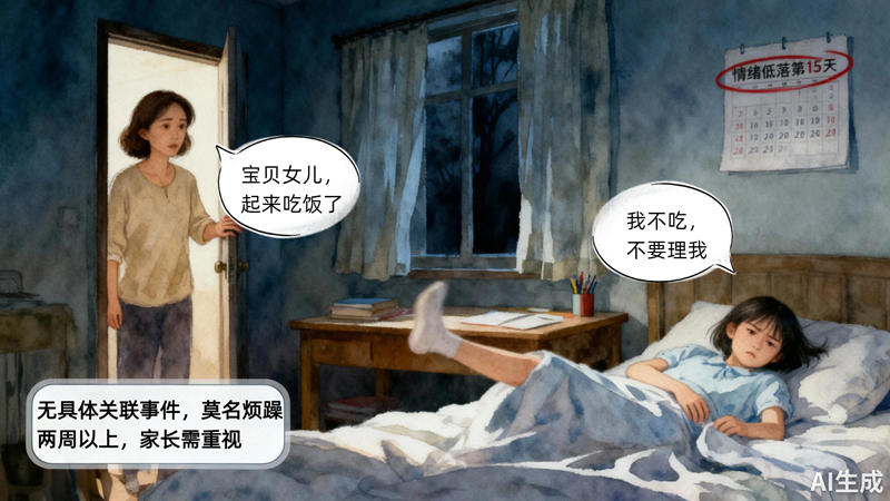 【AI科漫剧场】从烦躁到沉默，读懂青少年被忽略的求救信号