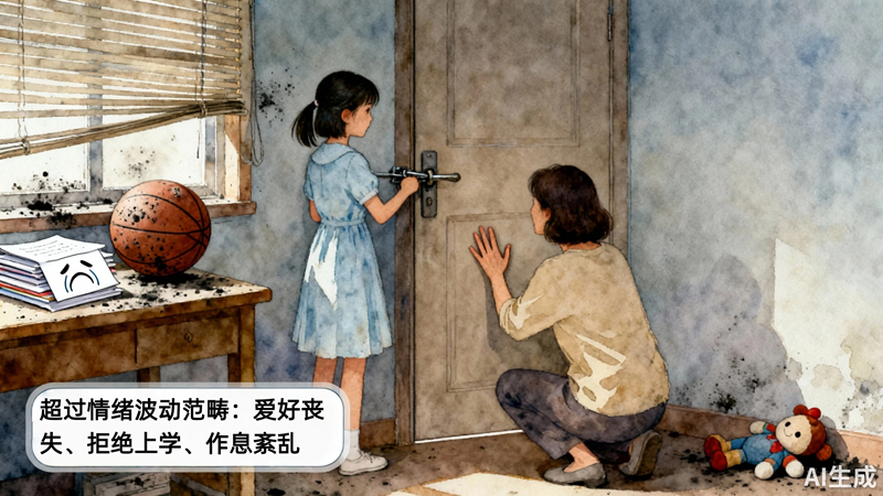 【AI科漫剧场】从烦躁到沉默，读懂青少年被忽略的求救信号