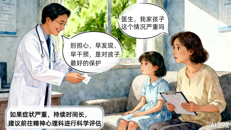 【AI科漫剧场】从烦躁到沉默，读懂青少年被忽略的求救信号