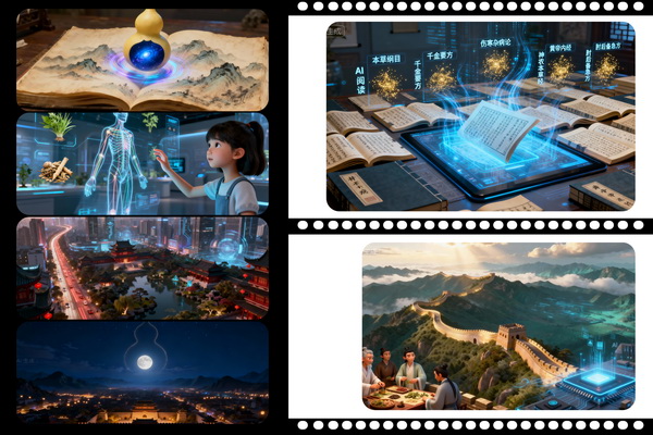 【文化中国行】光明健康|AIGC动画《本草新生》第四集：慧通古今