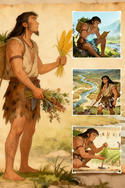 【文化中国行】光明健康|AIGC动画《本草新生》第一集：百草初尝