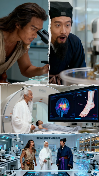 【文化中国行】光明健康|AIGC动画《本草新生》第四集：慧通古今