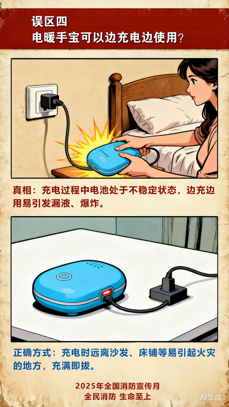 【冬季安全警示录·AI海报】这9个取暖误区可能致命，现在知道还不晚