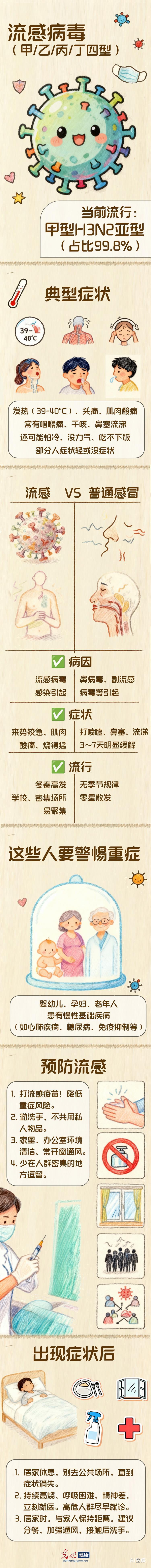 【流感季防护·AI科普】别把流感当普通感冒,这几类人群需要重点关注 【流感季防护·AI科普】别把流感当普通感冒,这几类人群需要重点关注