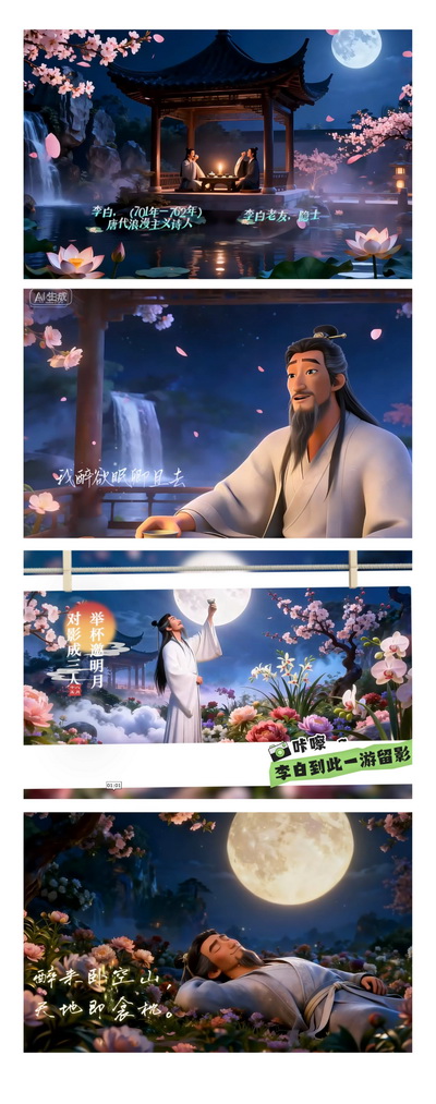 光明健康|AIGC动画《睡眠三部曲》第二集:安枕有诗 光明健康|AIGC动画《睡眠三部曲》第二集:安枕有诗