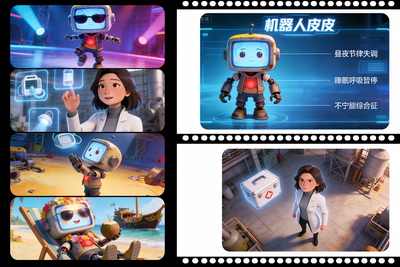 光明健康|AIGC动画《睡眠三部曲》第三集：晚安计划