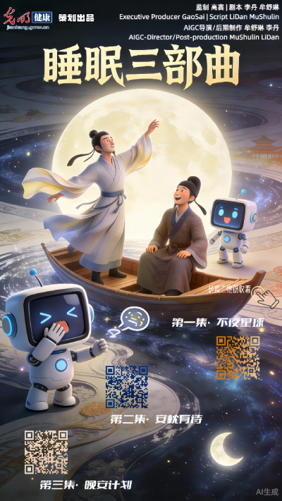 光明健康|AIGC动画《睡眠三部曲》第二集:安枕有诗 光明健康|AIGC动画《睡眠三部曲》第二集:安枕有诗