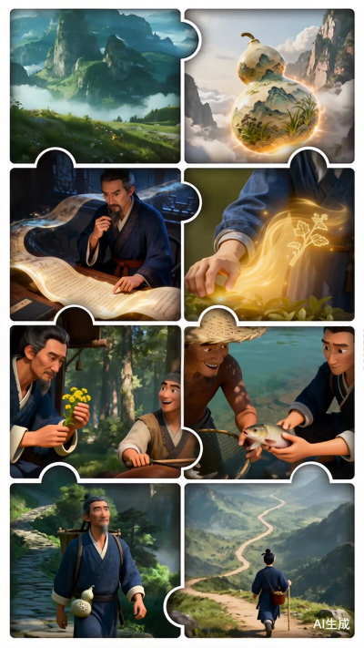 光明健康|AIGC动画《本草新生》第三集：博采归宗