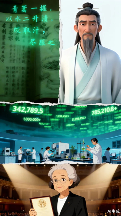 光明健康|AIGC动画《本草新生》第四集：慧通古今