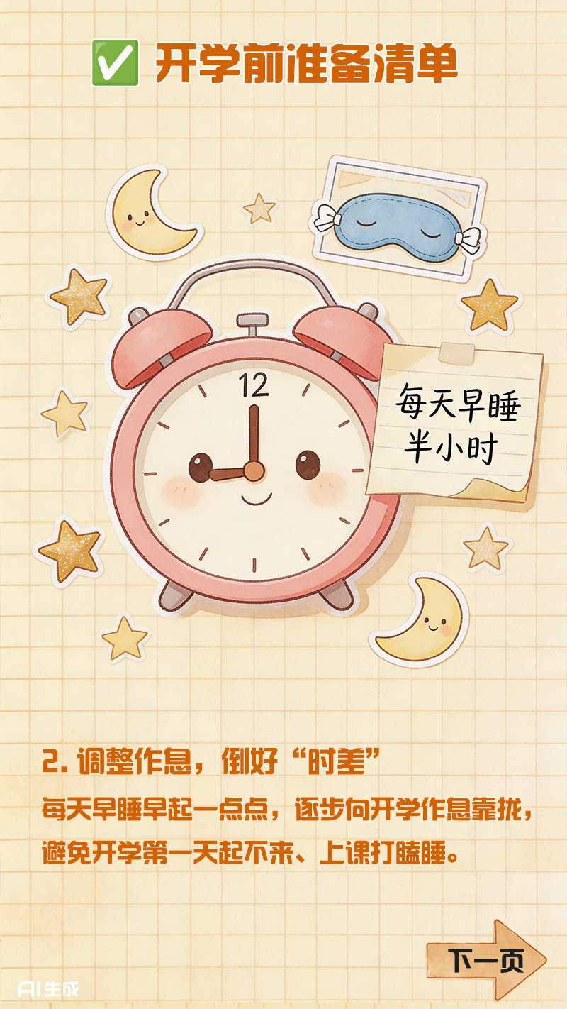 【互动海报】寒假“余额不足” 开学前这些准备要做好