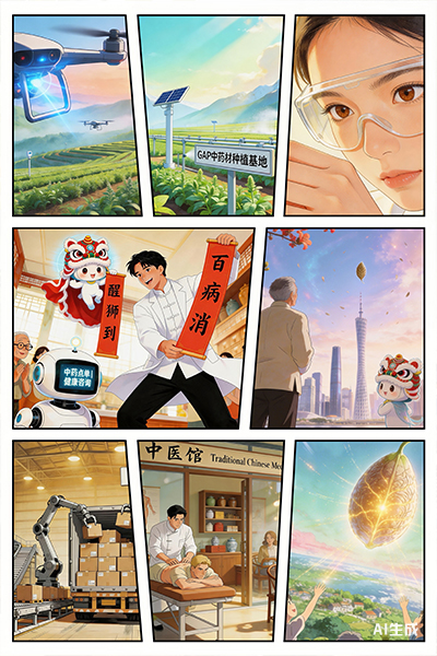 AI漫镜头|《健康中国进行时·创新》：百年药号来了位科技迷