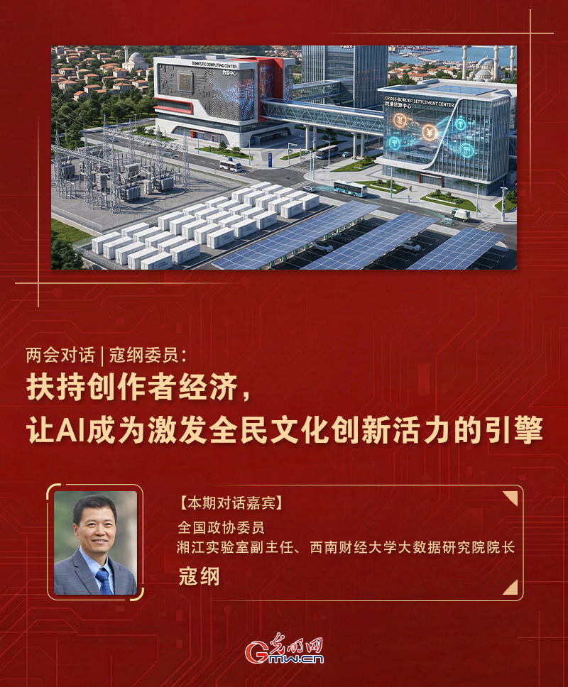 两会对话|寇纲委员:扶持创作者经济,让AI成为激发全民文化创新活力的引擎 两会对话|寇纲委员:扶持创作者经济,让AI成为激发全民文化创新活力的引擎