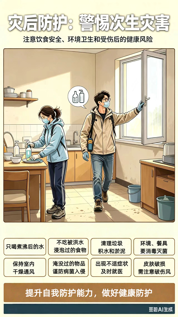 AI应急科普|从灾前准备到灾后防疫,汛期避险全链条防护怎么做 AI应急科普|从灾前准备到灾后防疫,汛期避险全链条防护怎么做