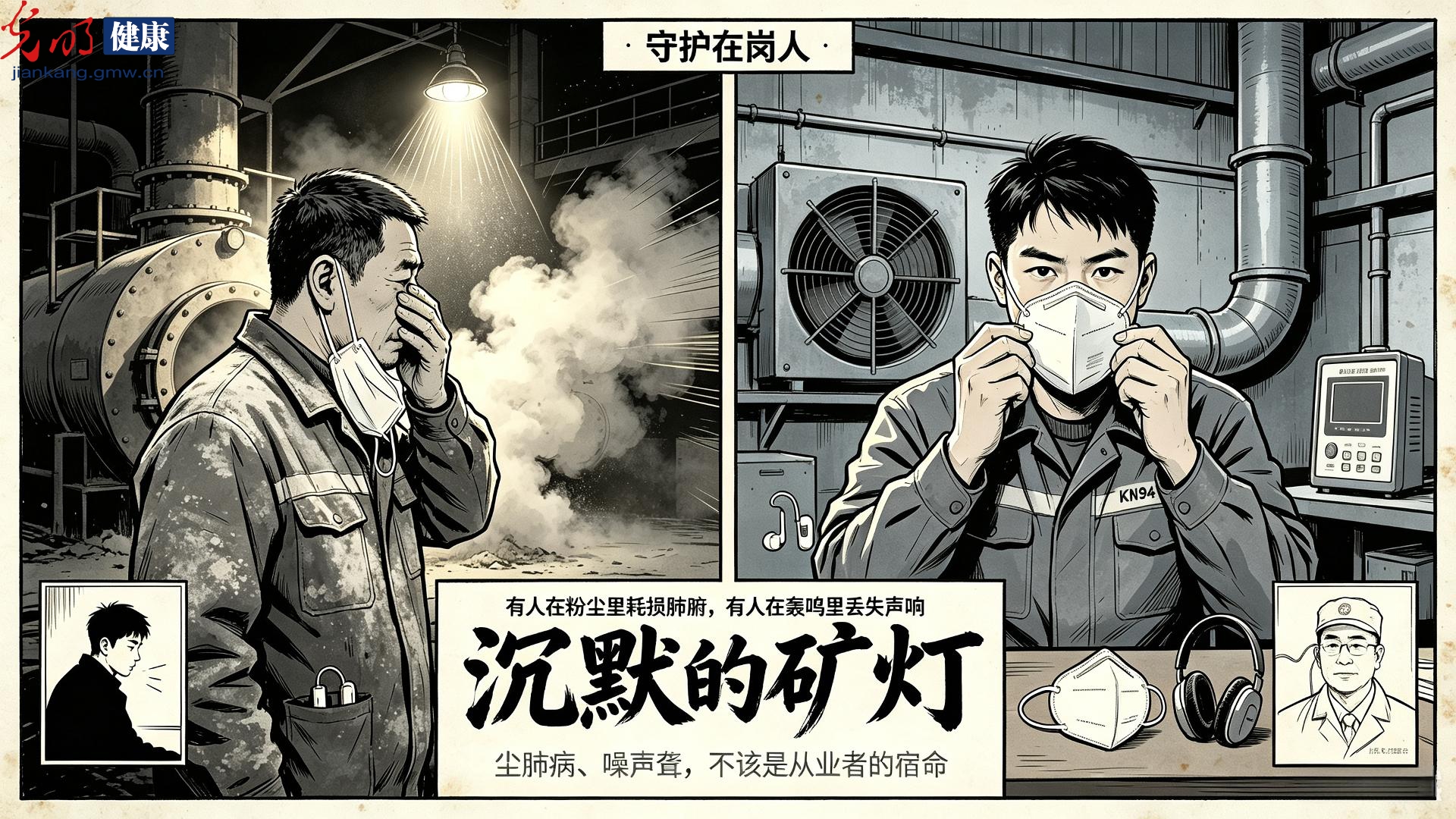 AI漫剧 | 《守护在岗人》第二集：沉默的矿灯